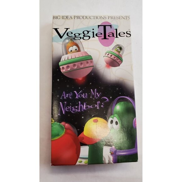 VeggieTales: Are You My Neighbor Episode 3 - VHS Tape 1995 RARE - Picture 1 of 5